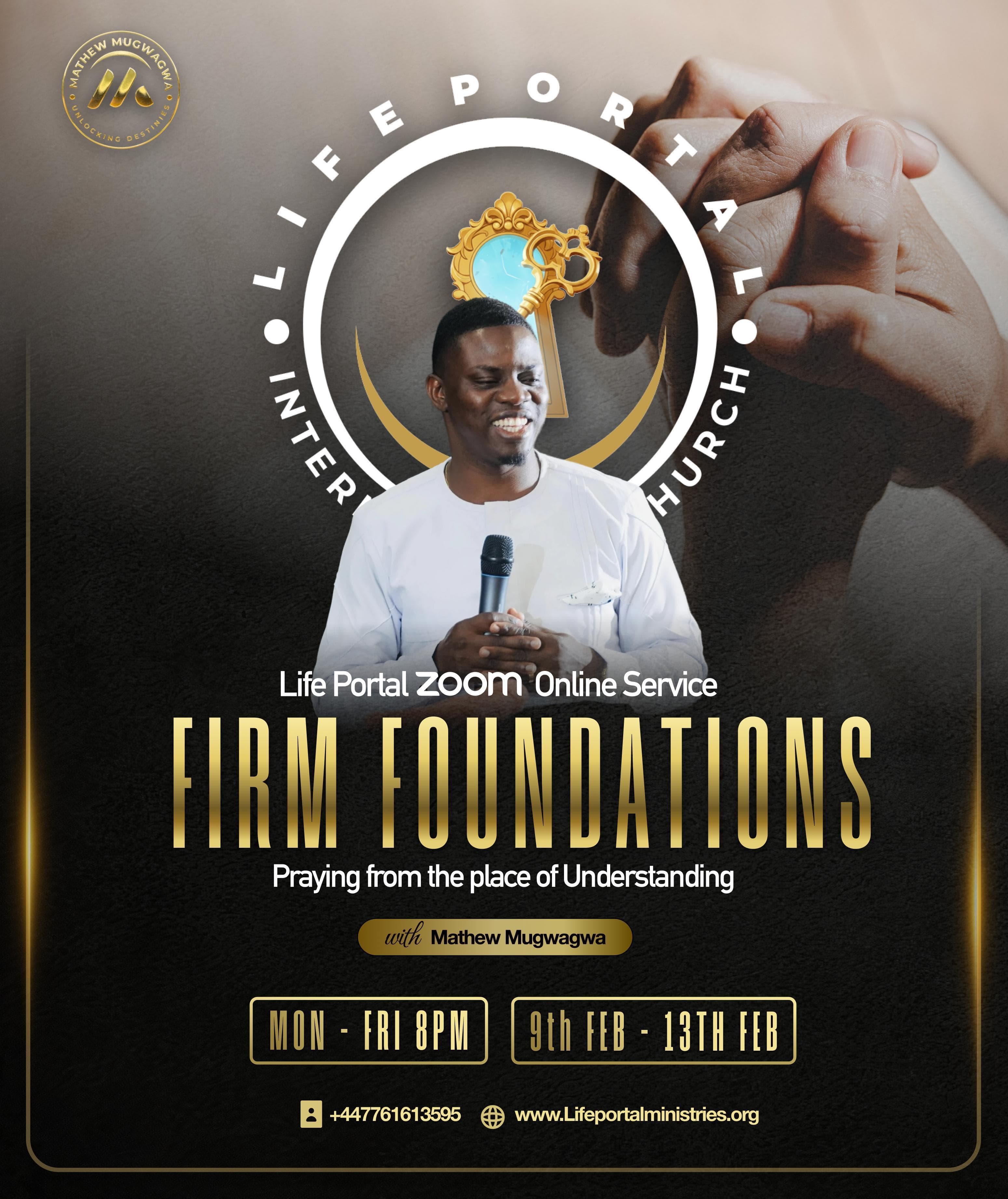 Firm Foundations — Praying from the place of Understanding